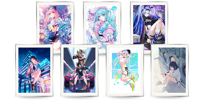 atmos × 絵師100人展